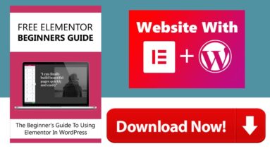 Beginners Guide To Elementor For WordPress (Simple Guide) 2021