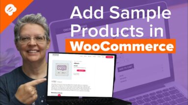 How to Add Sample Data in WooCommerce with Product Images