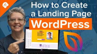 How to Create a Landing Page With WordPress