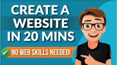 How To Create A Website For Beginners [NO CODING]