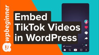 How to Embed TikTok Videos in WordPress