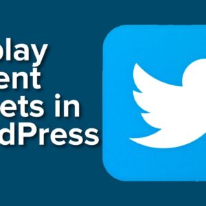 How to Display Recent Tweets in WordPress with Twitter Widgets