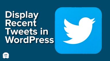 How to Display Recent Tweets in WordPress with Twitter Widgets