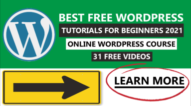 best free online wordpress course tutorials for beginners