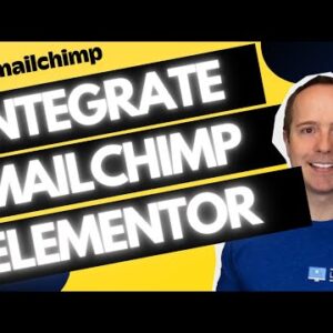 MailChimp Signup Form In Elementor - Integrate MailChimp With Elementor