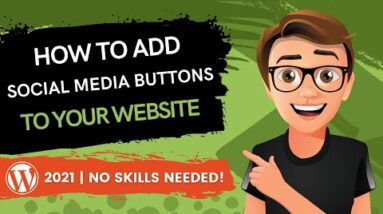 3 Free Plugins To Add Social Media Buttons To Your WordPress Website 2021 2 3 Free Plugins To Add Social Media Buttons To Your WordPress Website 2021