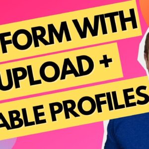 How To Create A Custom Registration Form With WordPress + Avatar & File Upload + Front-End Editing