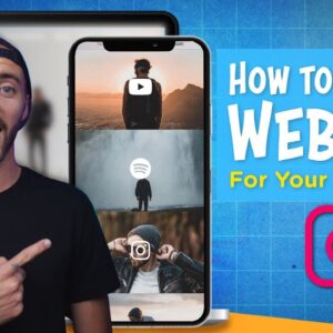 How to Make a Website for Your Instagram (Grow Your Gram!) | Step-By-Step with WordPress!