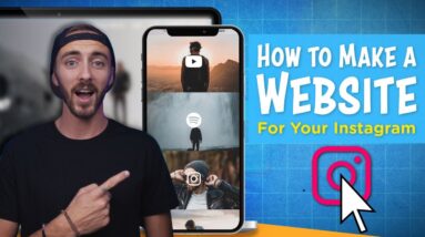How to Make a Website for Your Instagram (Grow Your Gram!) | Step-By-Step with WordPress!
