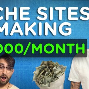 10 Examples of Niche Websites That Make Over $1000 Per Month!