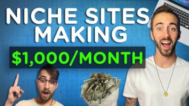 10 Examples of Niche Websites That Make Over $1000 Per Month!