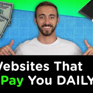 10 Websites That Will Pay You DAILY Within 24 Hours! (Work From Anywhere Jobs)