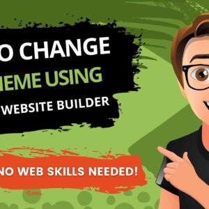 GoDaddy Website Builder Change Theme [2021]