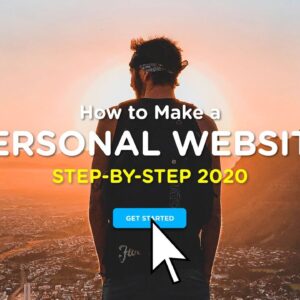 How to Create a Personal / Portfolio Website | 2020 Step-By-Step Guide!