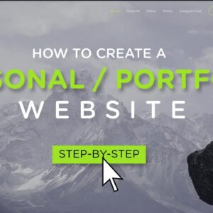 How to Create a Personal / Portfolio Website | 2021 Step-By-Step Guide!