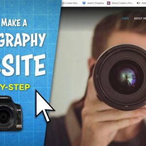 How to Make a Photography Website | 2020 Step-By-Step For Beginners