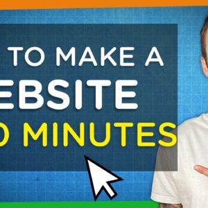 How to Make a Website in 10 Minutes | Easy & Simple 2020