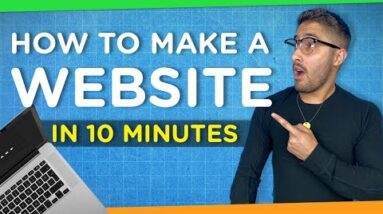 How to Make a Website in 10 Minutes | Easy & Simple 2021