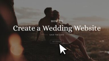 How to Make a Wedding Website with WordPress | Step-by-Step 2020