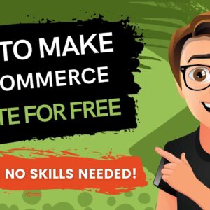 How To Make Ecommerce Website For Free 2021 🔥