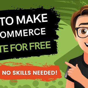 How To Make Ecommerce Website For Free 2021 🔥