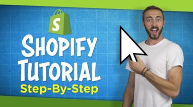 Shopify Tutorial For Beginners | Create an Online Store Step-By-Step