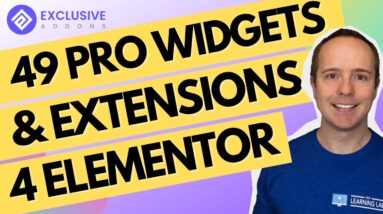 49 Pro Elementor Widgets & Extensions For Elementor By Exclusive Addons For Elementor