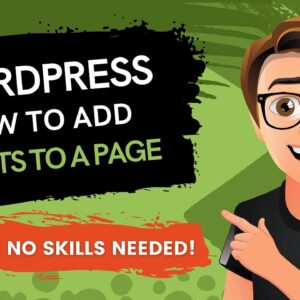 WordPress How To Add Widget To Page [2021]