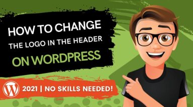 WordPress How To Change Logo In Header [2021] Fast