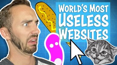 WORLD'S MOST USELESS WEBSITES!