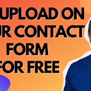 Contact Form With File Upload - WordPress File Upload In Contact Form 7