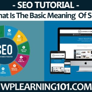 What Is The Basic Meaning Of SEO (Step By Step Tutorial)