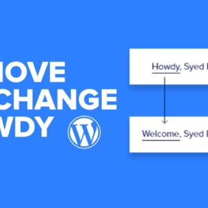 How to Change or Remove ‘Howdy Admin’ in WordPress (Easy Way)