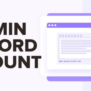 How to Set a Minimum Word Count for WordPress Posts