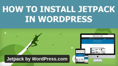 How To Install Jetpack In WordPress (Step-By-Step Tutorial)