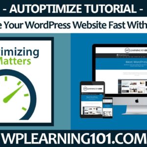 How To Make Your WordPress Website Fast With Autoptimize WordPress Plugin (Step By Step Tutorial)