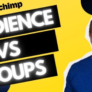 MailChimp Audience vs Group