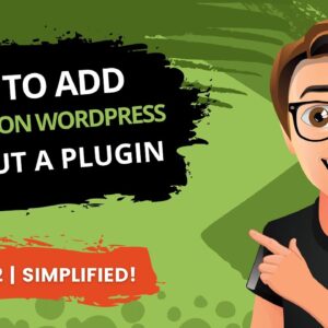 How To Add Button In WordPress Without Plugin 2022 [MADE EASY]