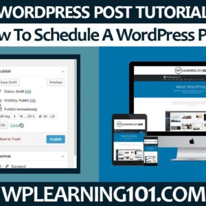 How To Schedule A WordPress Post (Step By Step Tutorial)