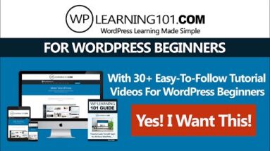 WordPress Tutorials For Beginners - How To Make A WordPress Website (Step By Step)