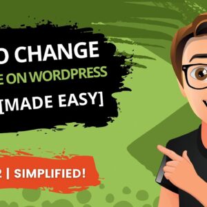 WordPress How To Change URL Of Page 2022 [FAST!]