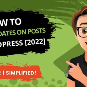 WordPress How To Turn Off Dates On Posts 2022 [FAST]