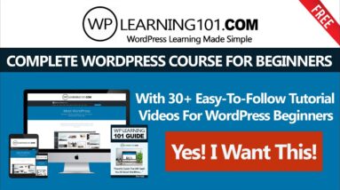 Complete WordPress Course For Beginners