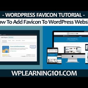 How To Add Favicon To WordPress Website (Step By Step Tutorial)