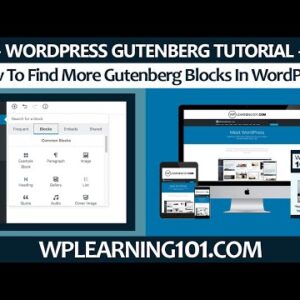 How To Find More Gutenberg Blocks In WordPress