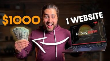 How To Make Your First $1000 with WEB DESIGN