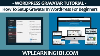 How To Setup Gravatar In WordPress For Beginners (Step By Step Tutorial)