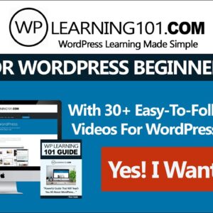 How To WordPress Video Tutorials Made For Beginners