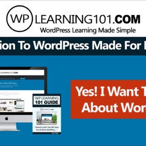 Introduction To WordPress Made For Beginners