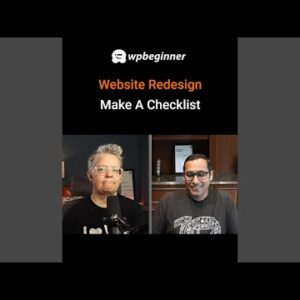 WordPress Website Redesign: Make Checklist